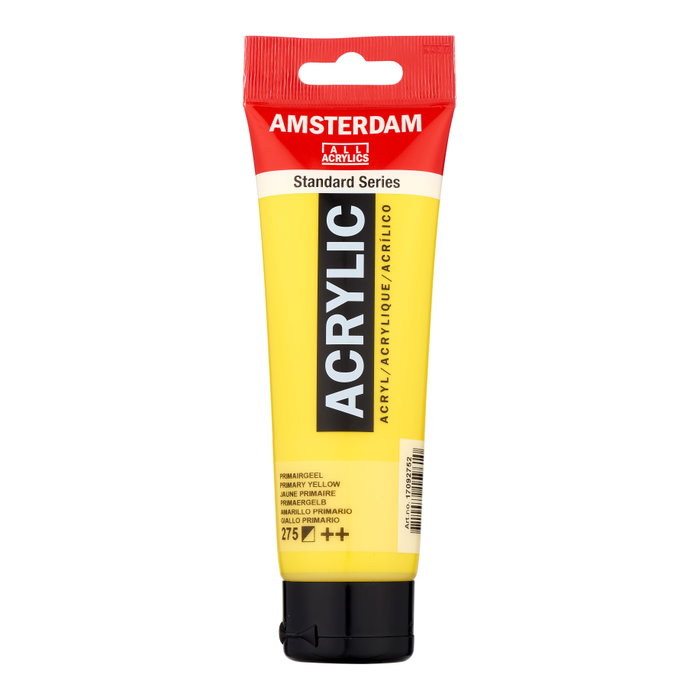 Talens Amsterdam Standard Series Acrílico Amarillo Primario 275 120ml Talens Amsterdam Standard Series Acrílico Amarillo Primario 275 120ml