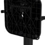 Ixia Patas para Mesa Plegable Negro Aluminio