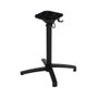 Ixia Patas para Mesa Plegable Negro Aluminio