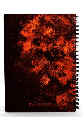 Cara Harry Potter Libreta Espiral Efecto 3D A5 Harry Potter