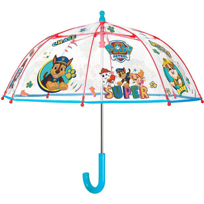Perletti Paraguas Infantil Paw Patrol Manual Ø64 cm Fibra de Vidrio