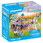 Playmobil Horses of Waterfall 71496 - Ponykutsche, Multicolor, Plástico, 33 piezas