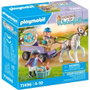 PLAYMOBIL Carruaje con Poni Horses of Waterfall 71496