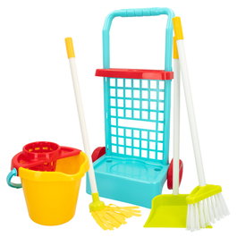CB Toys Carrito de limpieza My Home Colors