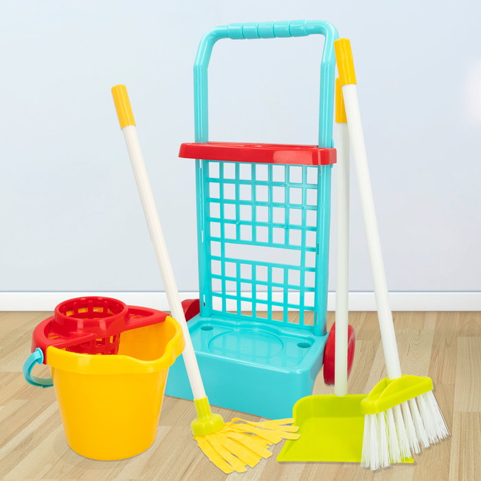 CB Toys Carrito de limpieza My Home Colors