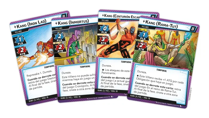 Asmodee Marvel Champions: Antiguo y Futuro Kang (73 cartas) Asmodee Marvel Champions: Antiguo y Futuro Kang (73 cartas)