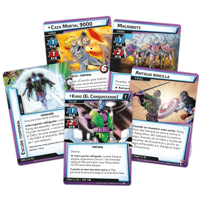 Asmodee Marvel Champions: Antiguo y Futuro Kang (73 cartas) Asmodee Marvel Champions: Antiguo y Futuro Kang (73 cartas)