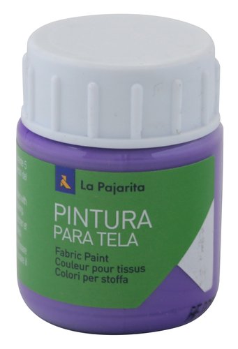 La pajarita Pintura para tela Lila 25 ml