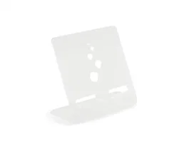 Djois Soporte para Tablet Transparente, PMMA, 230x190x90 mm, para Videoconferencias, Oficina y Hogar, Soporte Vertical y Horizontal