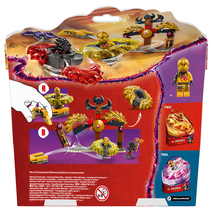 LEGO NINJAGO Pack de Combate: Spinjitzu del Dragón 71826