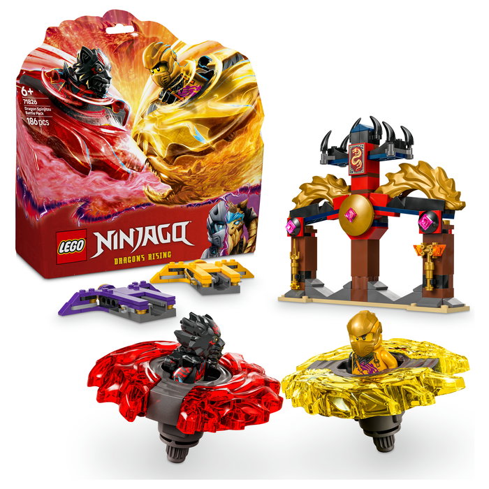 LEGO NINJAGO Pack de Combate: Spinjitzu del Dragón 71826