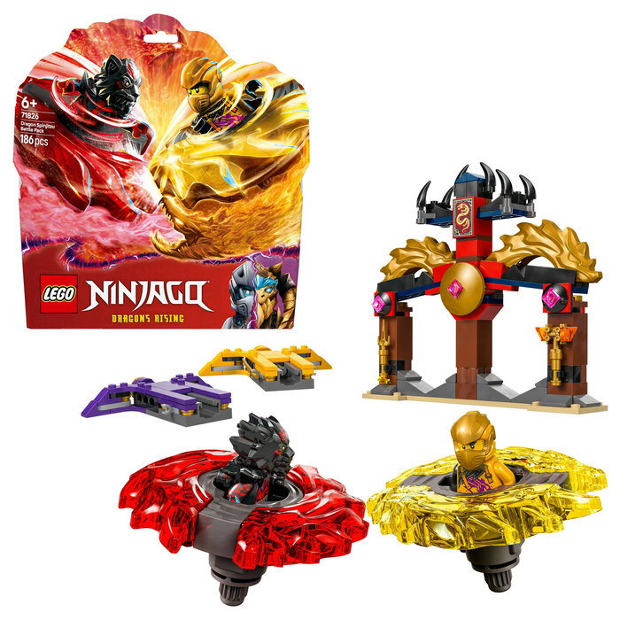 LEGO NINJAGO Pack de Combate: Spinjitzu del Dragón 71826