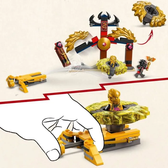LEGO NINJAGO Pack de Combate: Spinjitzu del Dragón 71826