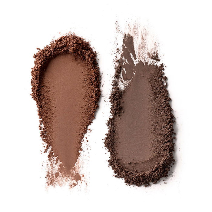 Essence BROW POWDER Polvos para Cejas Duo #02, 1.8g - Set con dos polvos y cepillo para definir y rellenar