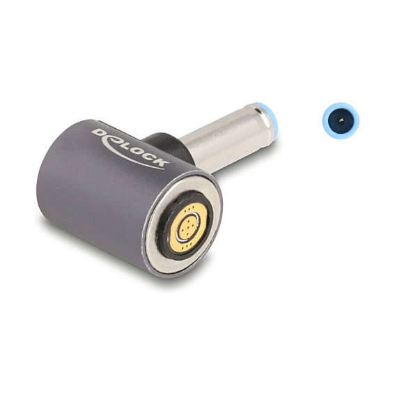 DeLOCK Adaptador para cable de carga de portátil HP 4,5 x 3,0 mm a conector magnético de 8 pin DeLOCK Adaptador para cable de carga de portátil HP 4,5 x 3,0 mm a conector magnético de 8 pin