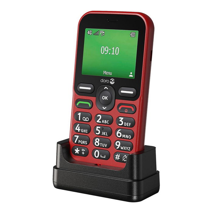 Doro Leva E10 LTE Teléfono para Mayores 4G (Rojo) Doro Leva E10 LTE Teléfono para Mayores 4G (Rojo)
