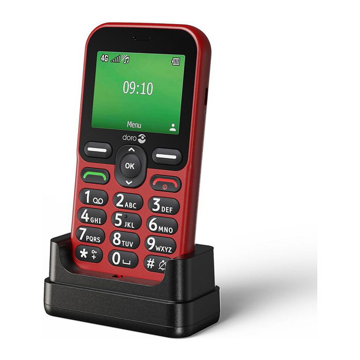 Doro Leva E10 LTE Teléfono para Mayores 4G (Rojo) Doro Leva E10 LTE Teléfono para Mayores 4G (Rojo)