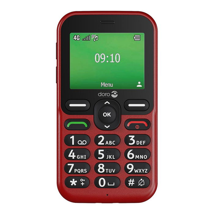 Doro Leva E10 LTE Teléfono para Mayores 4G (Rojo) Doro Leva E10 LTE Teléfono para Mayores 4G (Rojo)