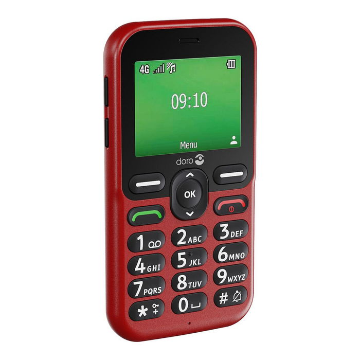 Doro Leva E10 LTE Teléfono para Mayores 4G (Rojo) Doro Leva E10 LTE Teléfono para Mayores 4G (Rojo)