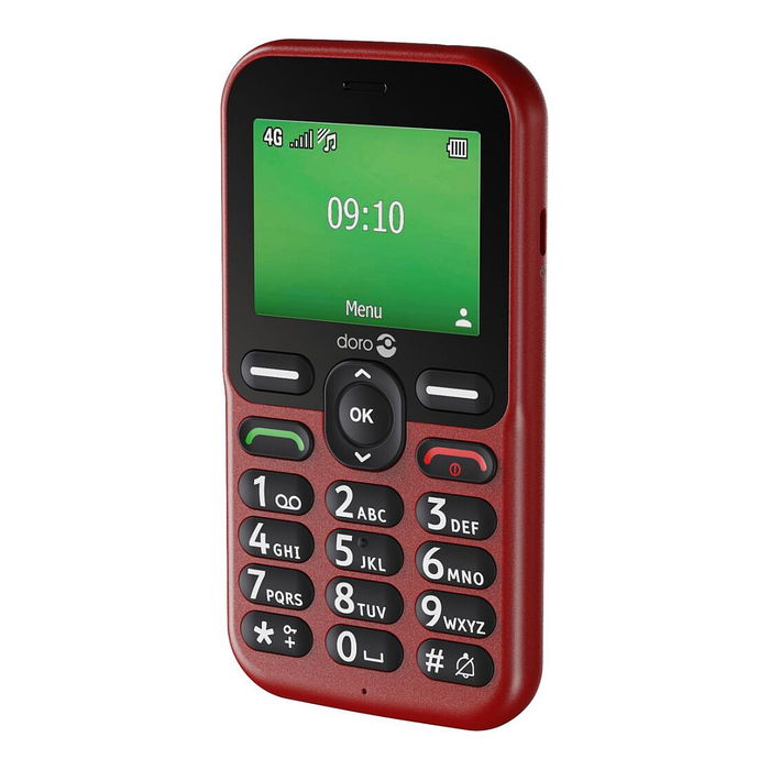 Doro Leva E10 LTE Teléfono para Mayores 4G (Rojo) Doro Leva E10 LTE Teléfono para Mayores 4G (Rojo)