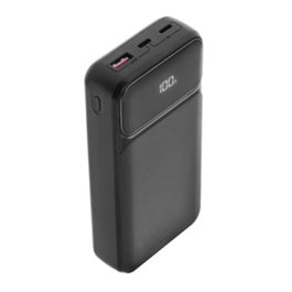 TNB Batería externa 20.000 mAh 65W Negro PBMU20000