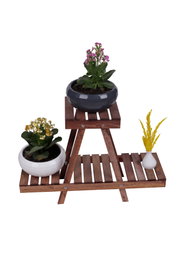 Aberto Design Jardinera 212-Ka de Madera, Color Nogal, 50x70x24 cm
