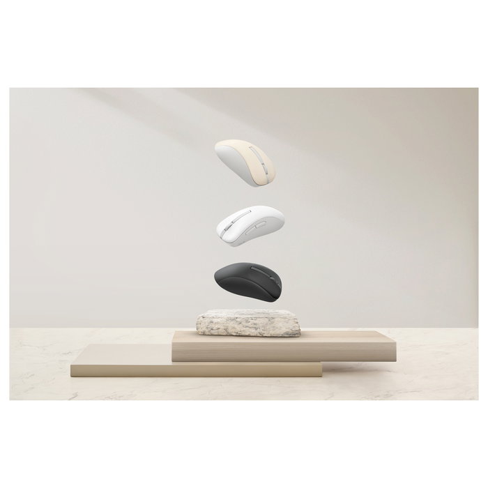 ASUS MD102 Ratón Inalámbrico Óptico Bluetooth 1600 DPI Gris