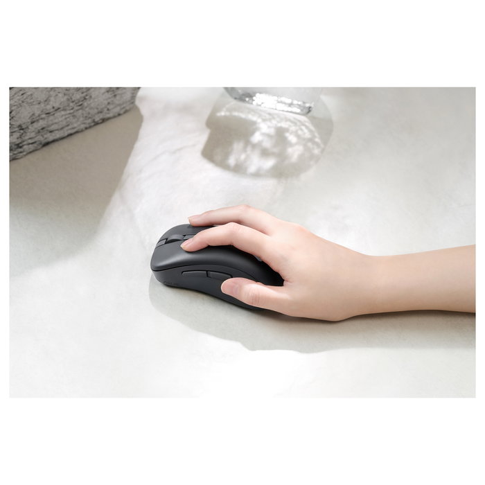 ASUS MD102 Ratón Inalámbrico Óptico Bluetooth 1600 DPI Gris