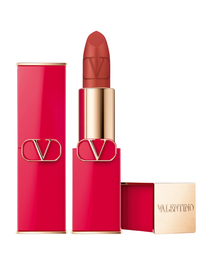 Rosso, Mate, Lápiz labial cremoso, 409A, Recargable, 3.5 g