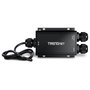 TRENDnet TI-O119GI Inyector PoE++ Gigabit para Exterior IP67, Negro, 10/100/1000 Mbit/s, IEEE 802.3bt, 95W, 24-57V, 2 Puertos RJ-45