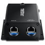 TRENDnet TI-O119GI Inyector PoE++ Gigabit para Exterior IP67, Negro, 10/100/1000 Mbit/s, IEEE 802.3bt, 95W, 24-57V, 2 Puertos RJ-45
