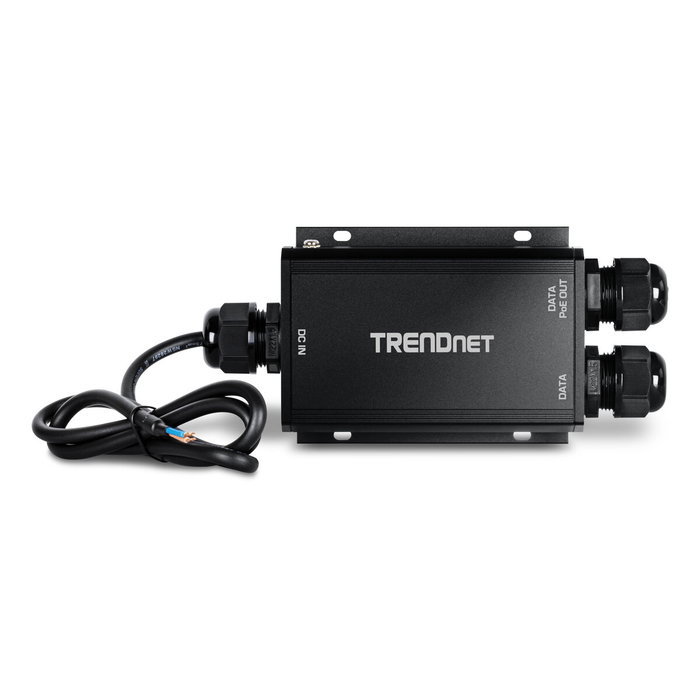 TRENDnet TI-O119GI Inyector PoE++ Gigabit para Exterior IP67, 95W, Negro