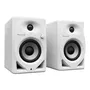 Pioneer DJ DM-40D-W Par de Altavoces de Monitorización - Bass Reflex - 2x19W - Modo DJ o Producción - Blanco