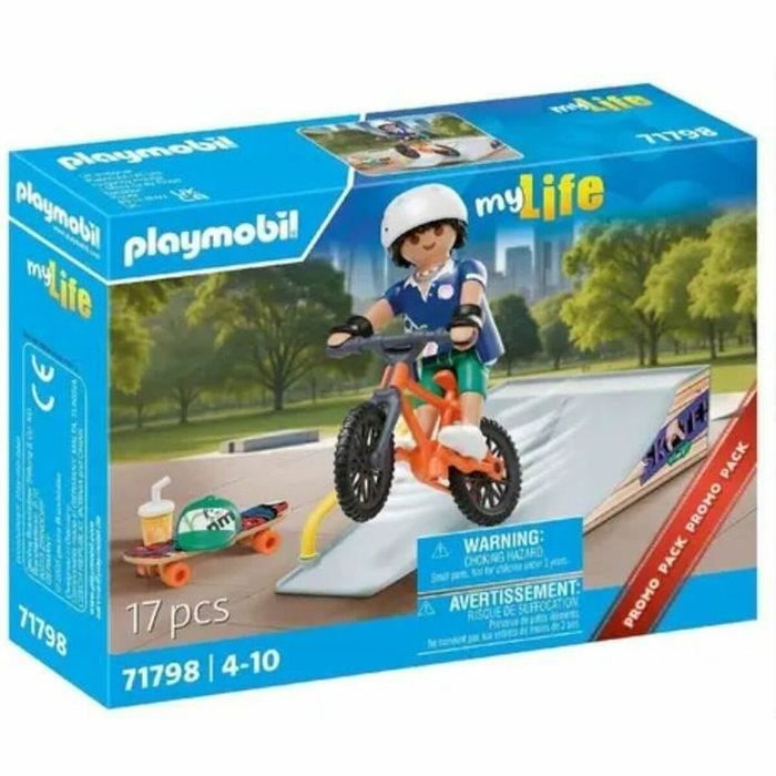 Playmobil Snowboarder con rampa de tobogán Playmobil Snowboarder con rampa de tobogán