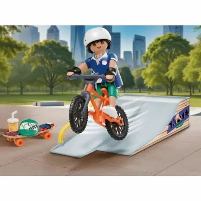 Playmobil Snowboarder con rampa de tobogán Playmobil Snowboarder con rampa de tobogán