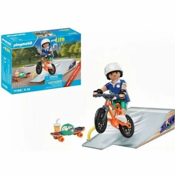Playmobil Snowboarder con rampa de tobogán Playmobil Snowboarder con rampa de tobogán