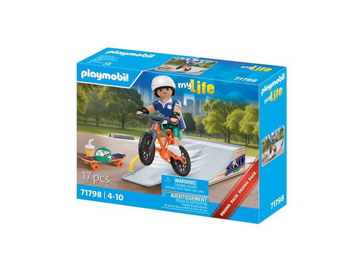 Playmobil Snowboarder con rampa de tobogán Playmobil Snowboarder con rampa de tobogán