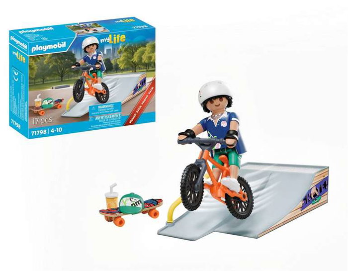 Playmobil Snowboarder con rampa de tobogán Playmobil Snowboarder con rampa de tobogán