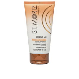 St. Moriz Loción Autobronceadora Iluminadora Gradual Tan, Bronceado Gradual y Luminoso, 150 ml