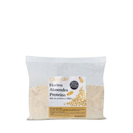 OLEANDER Harina de Almendra con Proteína Bio, Sin Gluten, Vegan, 300 g