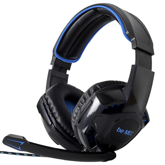 Be Mix Cascos con Micrófono Gamer Luminosos