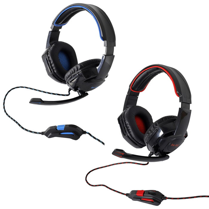 Be Mix Cascos con Micrófono Gamer Luminosos