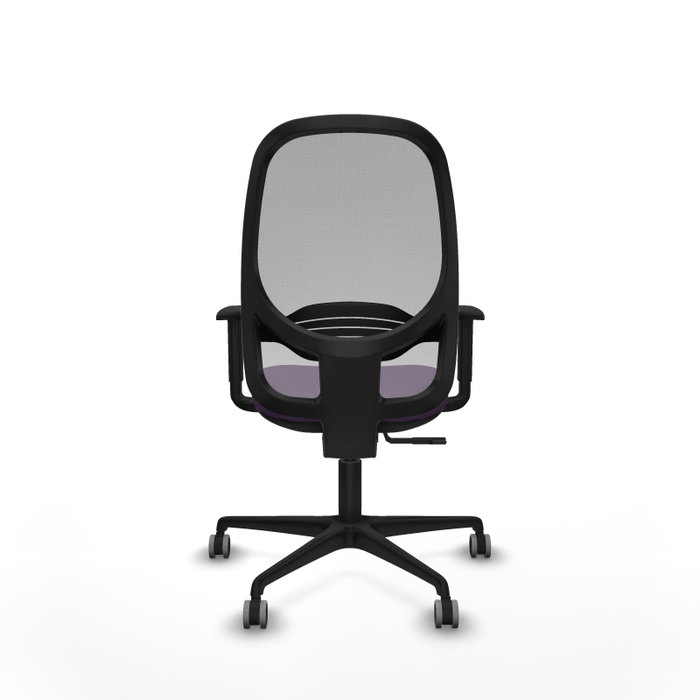 PIQUERAS Y CRESPO Silla de oficina Cilanco con mecanismo Sincro, Morado y Gris