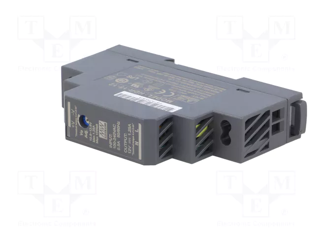 MEAN WELL HDR-15-12 Alimentador de impulso 15W 12V para carril DIN MEAN WELL HDR-15-12 Alimentador de impulso 15W 12V para carril DIN