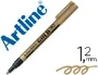 Artline EK-990 Marcador Permanente Punta Metálica Oro Punta Redonda 1.2 mm
