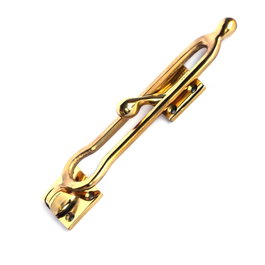 Edm Retenedor de Puerta Latón Pulido Dorado 19 x 4 cm