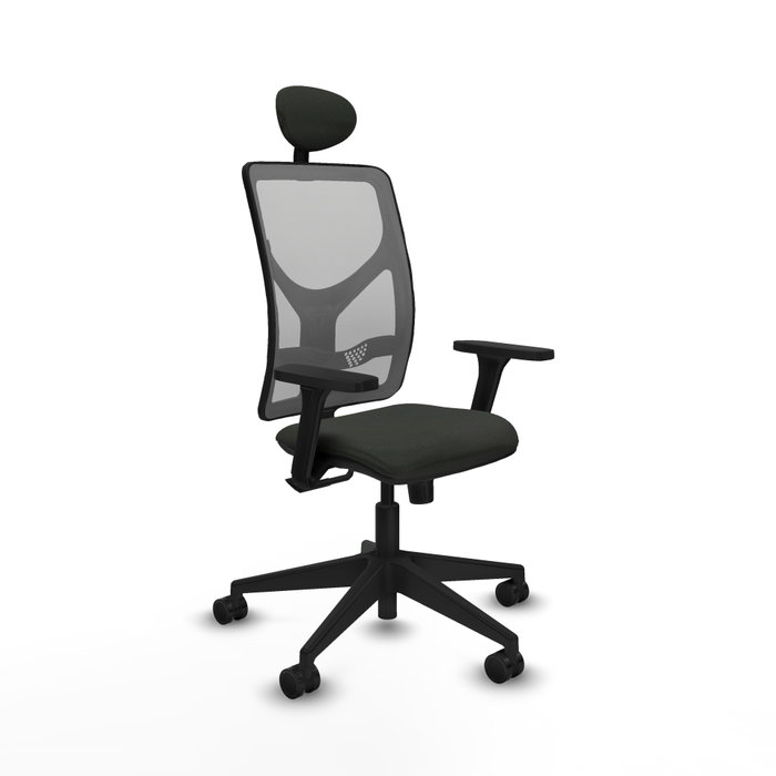 PIQUERAS Y CRESPO Silla de oficina Motilla con mecanismo Sincro, Brazos 3D y Cabecero Fijo PIQUERAS Y CRESPO Silla de oficina Motilla con mecanismo Sincro, Brazos 3D y Cabecero Fijo
