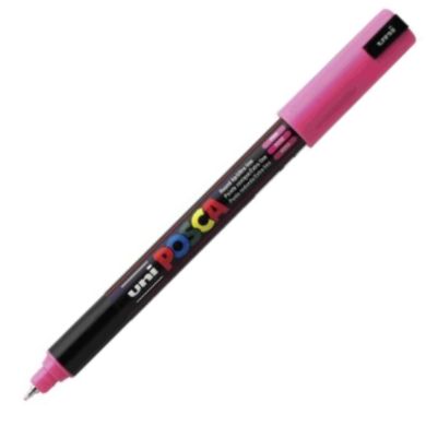 POSCA Marcador PC-1MR Punta Extrafina 0,7 mm Rosa