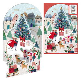DOHE Christmas Dohe Escenas Desplegables Patinando (Set de 6)