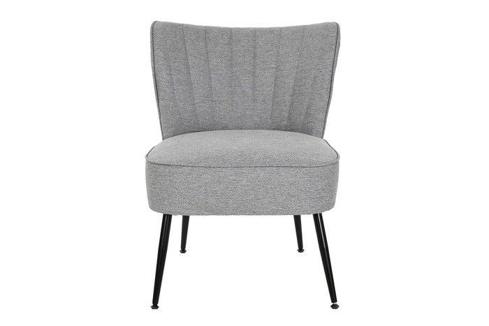 DKD Home Decor Sillón de Poliéster y Metal Gris DKD Home Decor Sillón de Poliéster y Metal Gris